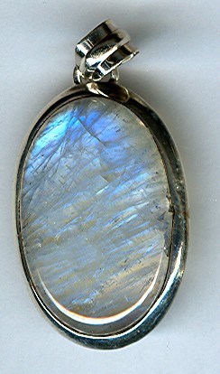 Rainbow Silver pendant