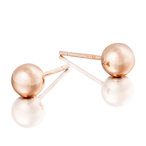 Rose Gold Plated Silver earrings
