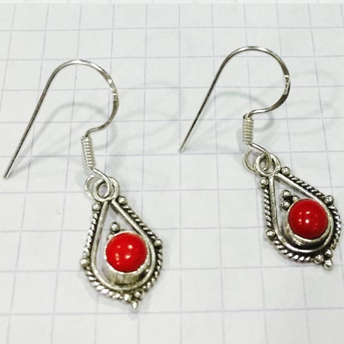 Sterling Silver Tiger Eye Earring