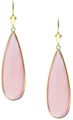 Yellow Chalcedony earrings