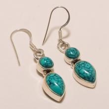 Designer Fashionable Regular Turquoise Earring