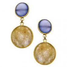 Golden Rutile earrings