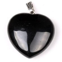 Natural Black Bead pendant