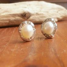 Pearl Silver earrings