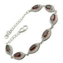 925 sterling silver gemstone handmade bangle