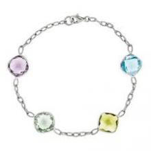 925 sterling silver gemstone handmade bangle