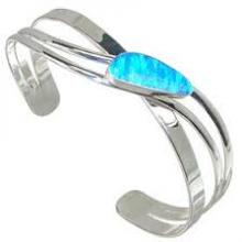 925 sterling silver gemstone handmade bangle