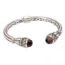 925 sterling silver gemstone handmade bangle