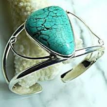 925 sterling silver gemstone handmade bangle