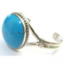 925 sterling silver gemstone handmade bangle