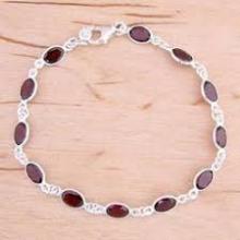 925 sterling silver gemstone handmade bangle