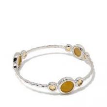 925 sterling silver gemstone handmade bangle